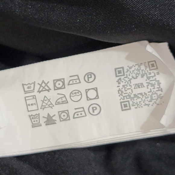 Zara Front Pleat Mini Skirt With Side Zipper Womens Size Small - Picture 3 of 11